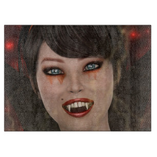 Planche À Découper Dame Vampire