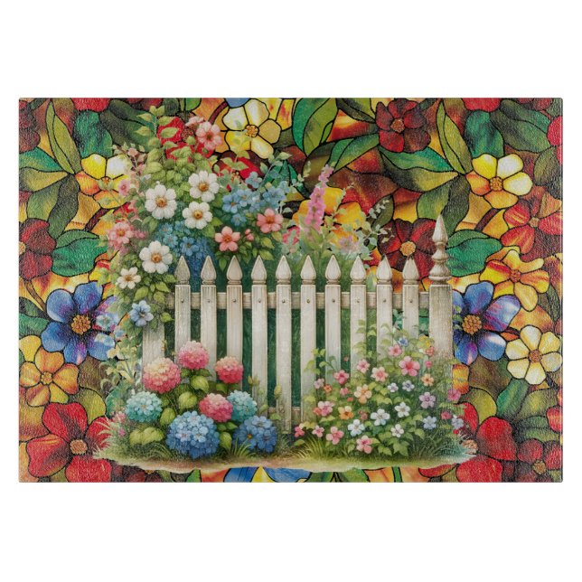 Planche À Découper Dans Le Jardin (Devant)