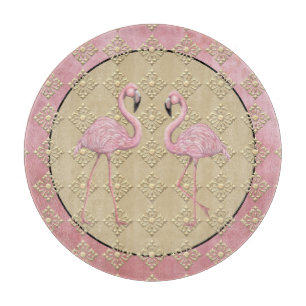 Planche À Découper Danse Flamant rose