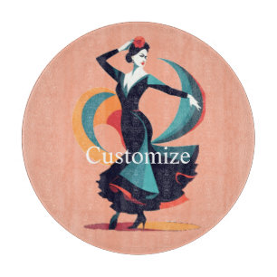 Planche À Découper Danseuse de flamenco Thunder_Cove
