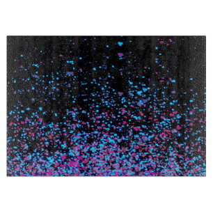 planche à découper de ciel de scintillement