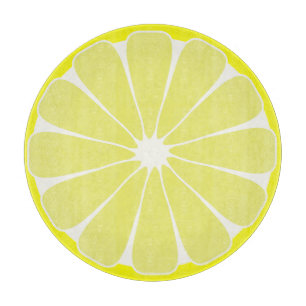 Planche à découper de cuisine Fruit Citron Rétro C