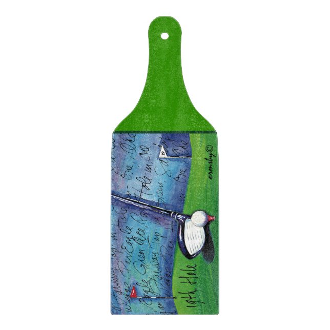 Planche à découper de golf (Devant)