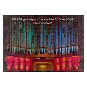 planche à découper de l'orgue à tuyaux de l'hôtel 
