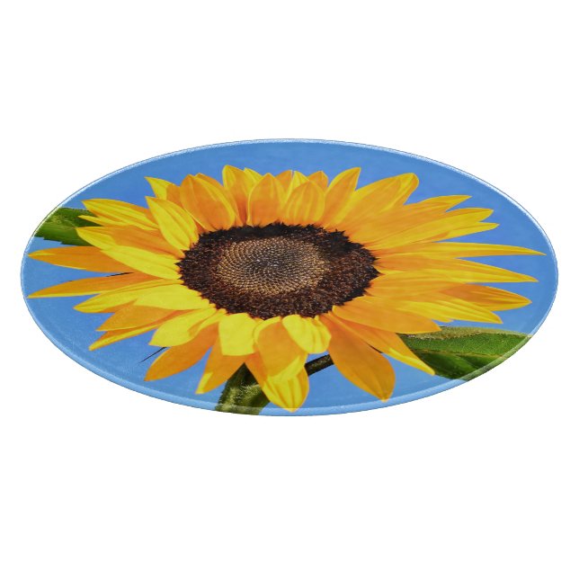 Planche à découper de tournesol jaune (Coin)
