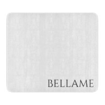 Planche à découper de verre décorative de Bellame