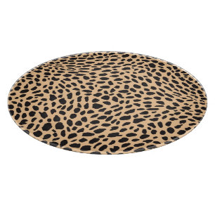 Planche À Découper Décor de guépard de peau