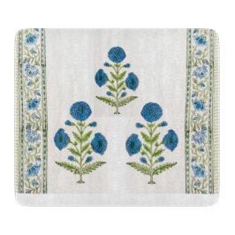 Planche À Découper Découpe à la mainFleurs imprimées