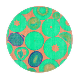 Planche À Découper Découvrez Notre Art Motif Vert Élégant