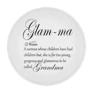 Planche À Découper Définition de grand-mère GLAM MA