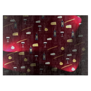 Planche À Découper Délices Alimentaires Lumières de Cranberry