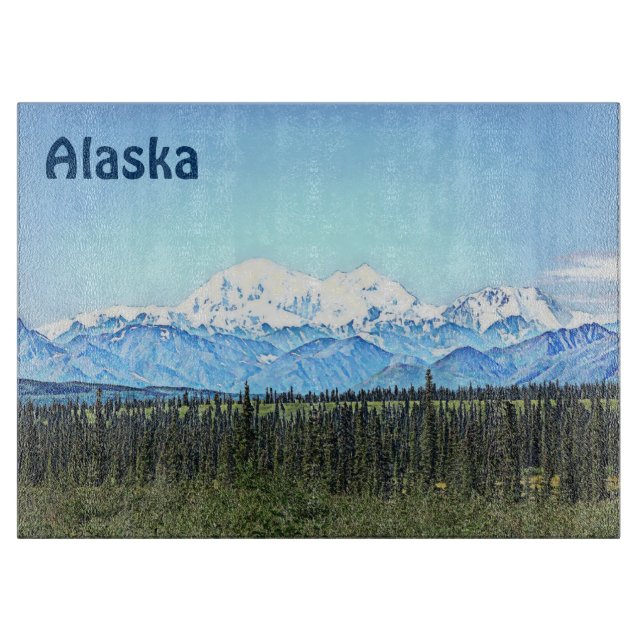 Planche À Découper Denali (Mt. McKinley) (Devant)