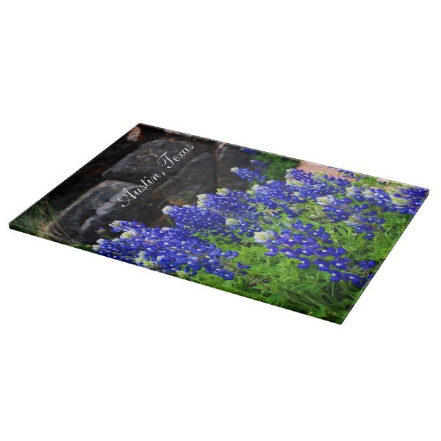 Planche à découper des Bluebonnets de Texas No2 (Coin)