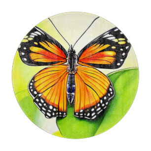 Planche À Découper Design détaillé de l'aile papillon