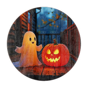 Planche À Découper Design éffrayant d'Halloween brillant