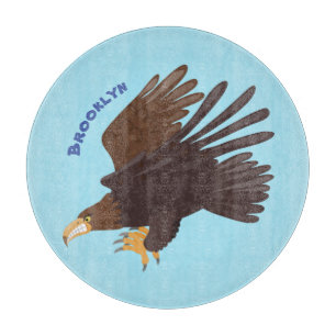 Planche À Découper dessin humoristique d'aigle royal