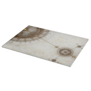 Planche À Découper Diagramme nautique antique, grunge