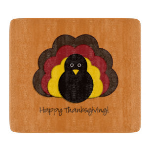 Planche À Découper Dinde de Thanksgiving