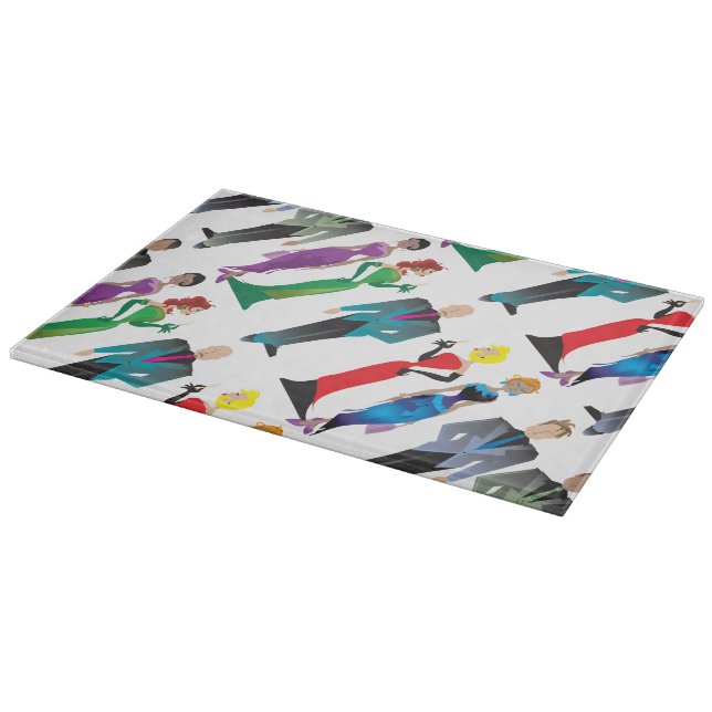 Planche À Découper Dîner Invités Planche À Coupe De Verre (Coin)