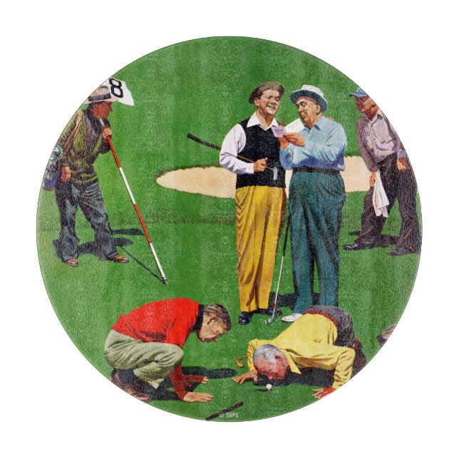 Planche À Découper Dix-huitième trou (Devant)