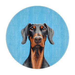Planche À Découper Doberman