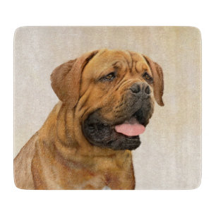 Planche À Découper Dogue de Bordeaux Peinture - Cute Original Dog Art