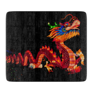Planche À Découper Dragon de défilé chinois