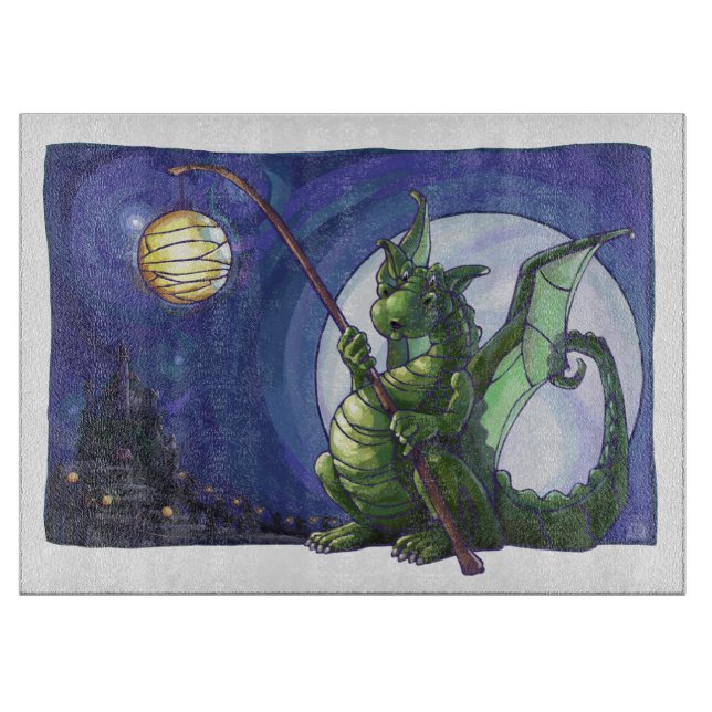 Planche À Découper Dragon Watch Art (Devant)