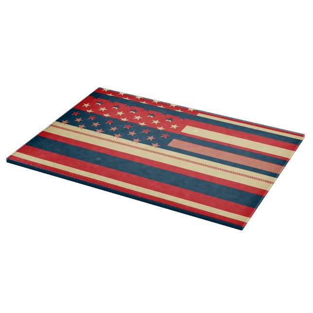 Planche À Découper Drapeau américain (Coin)
