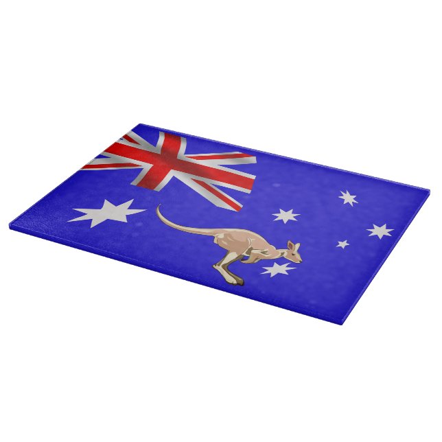 Planche À Découper Drapeau australien (Coin)