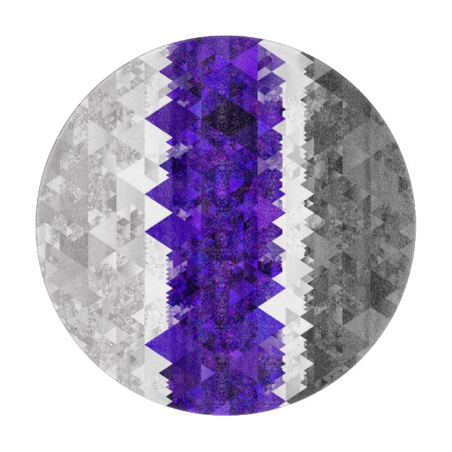 Planche À Découper Drapeau de fierté Boho Géométrique Mod Rétro Greyg (Devant)