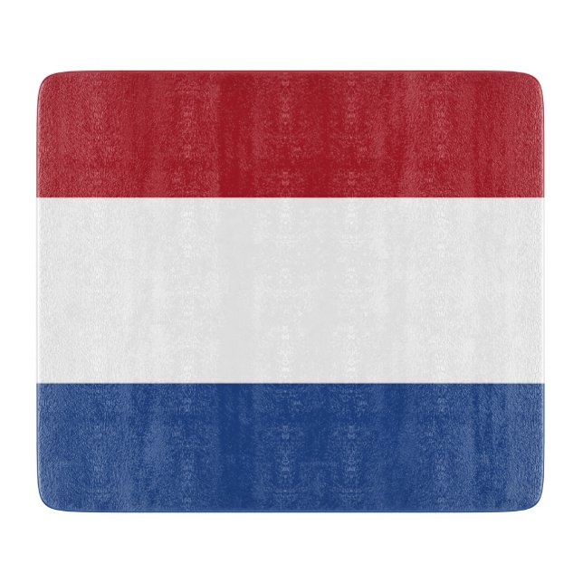 Planche À Découper Drapeau de Pays-Bas (Devant)