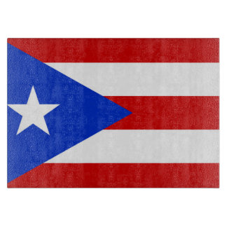 Planche À Découper Drapeau de Porto Rico