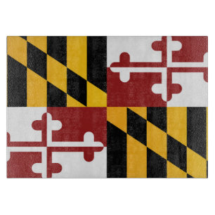Planche À Découper Drapeau d'État du Maryland (États-Unis)