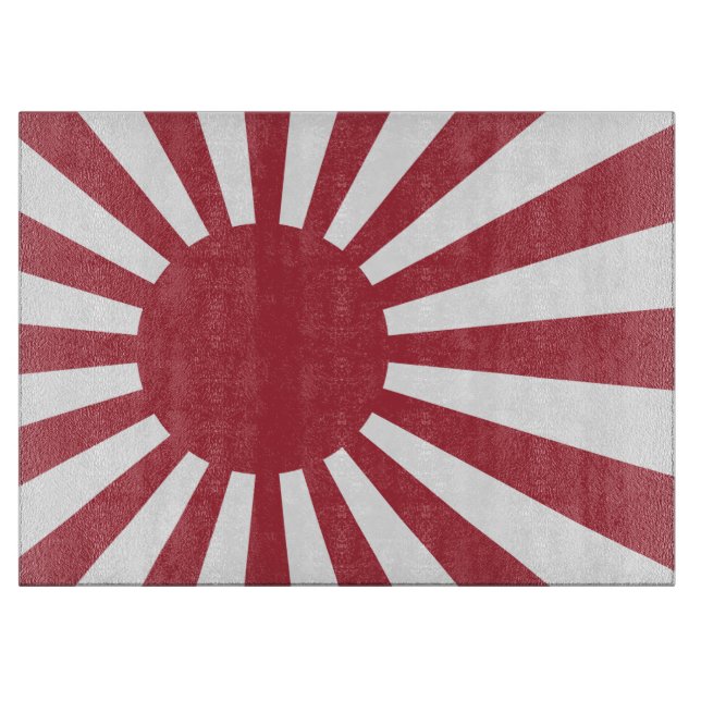 Planche À Découper Drapeau du soleil levant impérial du Japon, Edo à  (Devant)