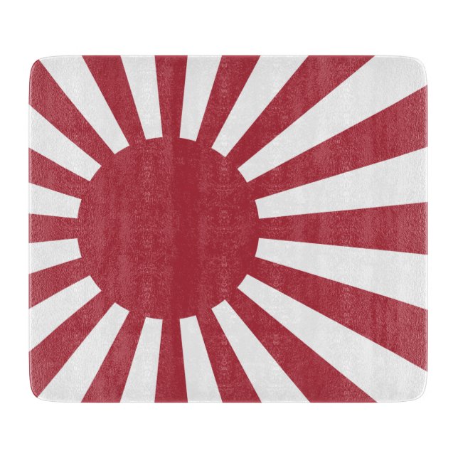 Planche À Découper Drapeau du soleil levant impérial du Japon, Edo à  (Devant)