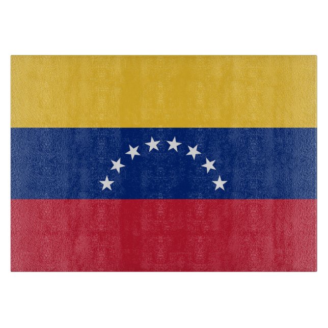 Planche À Découper Drapeau du Venezuela (Devant)