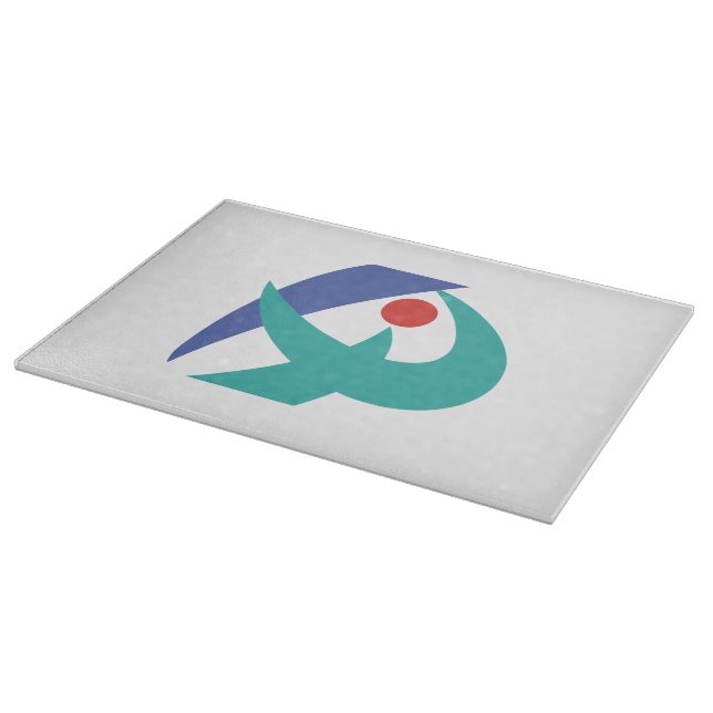 Planche À Découper Drapeau Iga, Mie, Japon (Coin)