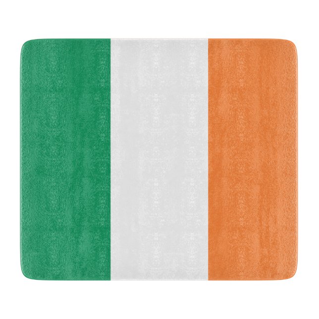 Planche À Découper Drapeau irlandais (République d'Irlande) (ROI) (Ei (Devant)
