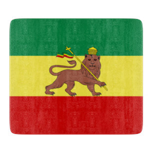 Planche À Découper Drapeau rastafarien (Rastafarianisme) (Rasta)