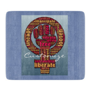 Planche À Découper droits des femmes levée poing Thunder_Cove