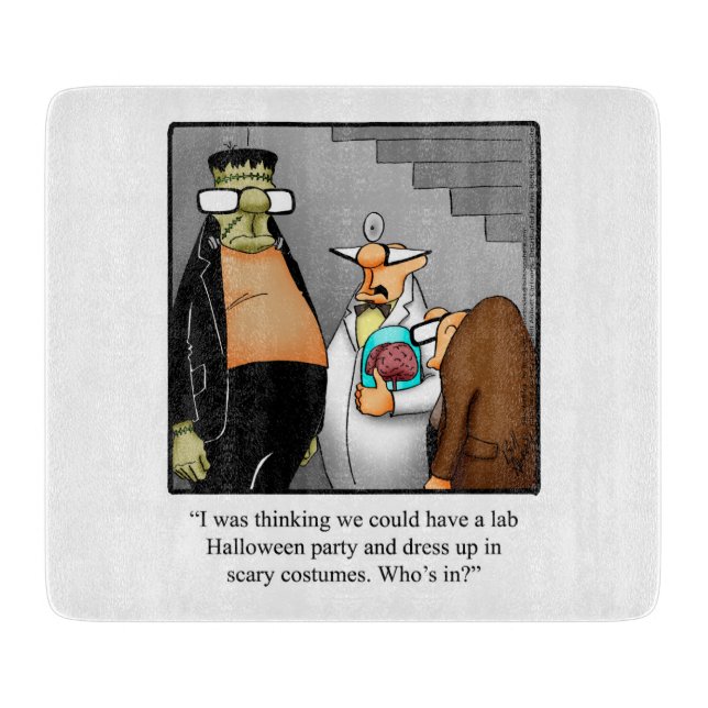 Planche À Découper Drôle cadeau de la Commission de coupe d'Halloween (Devant)
