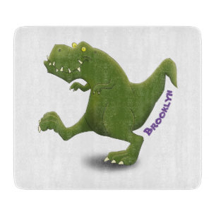 Planche À Découper Drôle T rex dinosaure dessin animé humour