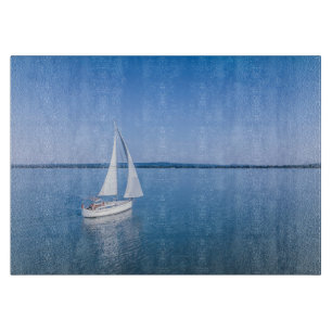 Planche À Découper Eau Yacht au lac Balaton en Hongrie