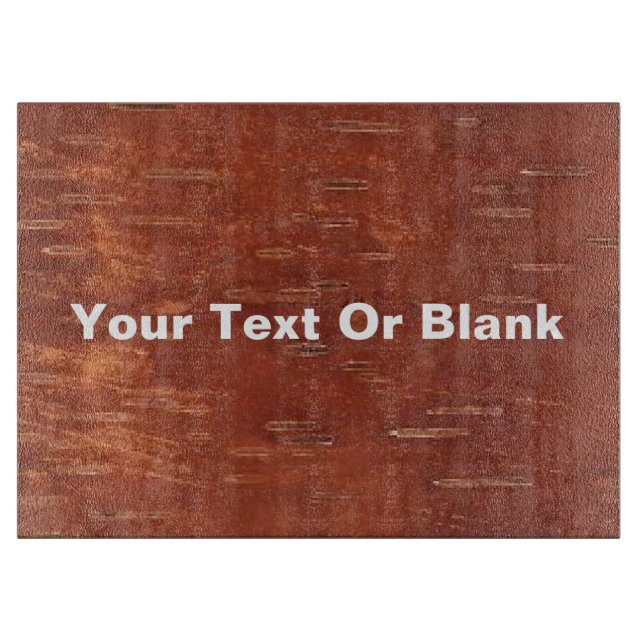 Planche À Découper Écorce de Birch Intérieur (Devant)