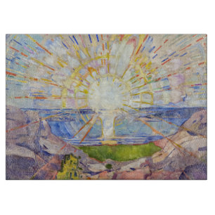 Planche À Découper Edvard Munch - Le Soleil 1911