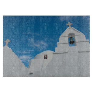 Planche À Découper Église typique blanchie à la chaux