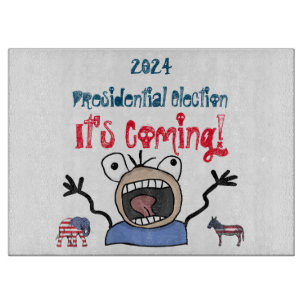Planche À Découper Élection présidentielle de 2024, c'est imminent !