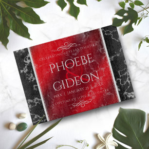 Planche À Découper Élégant 42e anniversaire du Mariage Jasper