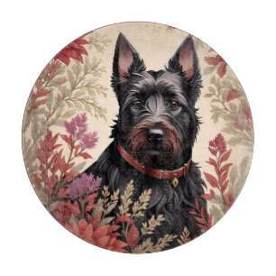 Planche À Découper Elégant écossais Terrier Portrait de chien